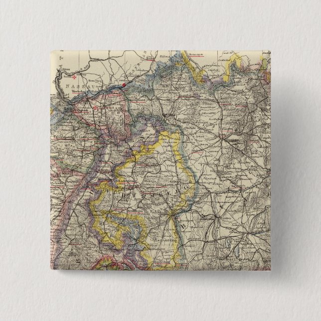 Chapa Cuadrada Alemania y Suiza (Anverso)