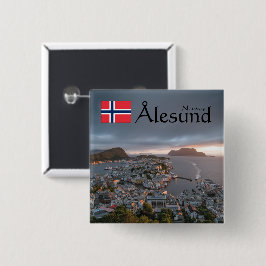 Chapa Cuadrada Alesund Norway Souvenir