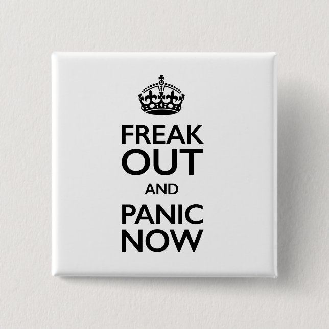 Chapa Cuadrada aletargado y pánico ahora (Anverso)