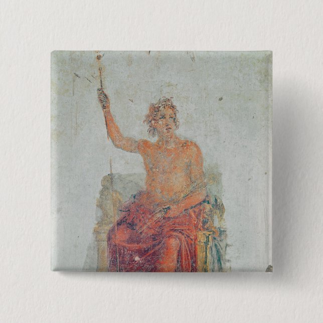 Chapa Cuadrada Alexander el grande, posiblemente como Zeus (Anverso)