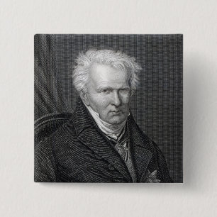 Chapa Cuadrada Alexander von Humboldt, grabado por C. Cook
