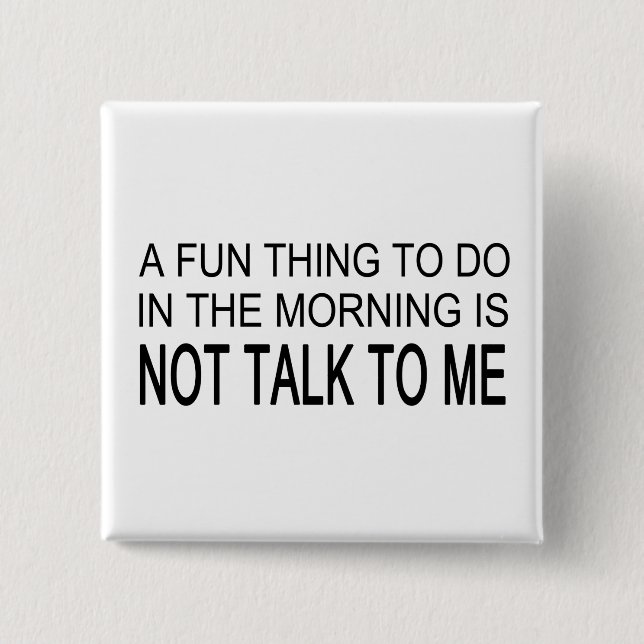 Chapa Cuadrada Algo Divertido Que Hacer (Anverso)