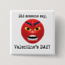 Chapa Cuadrada Alguien dijo Día de San Valentín