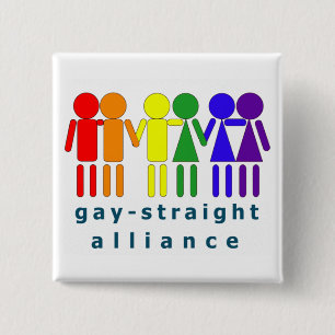 Chapa Cuadrada Aliiance recto gay