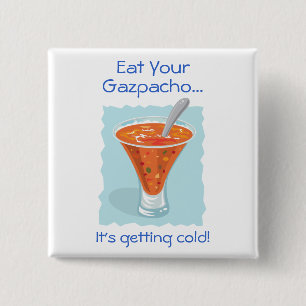Chapa Cuadrada Alimentos Para Pensar Coma Tu Gazpacho