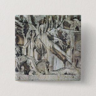 Chapa Cuadrada Alivio de la apoteosis del emperador Antoninus