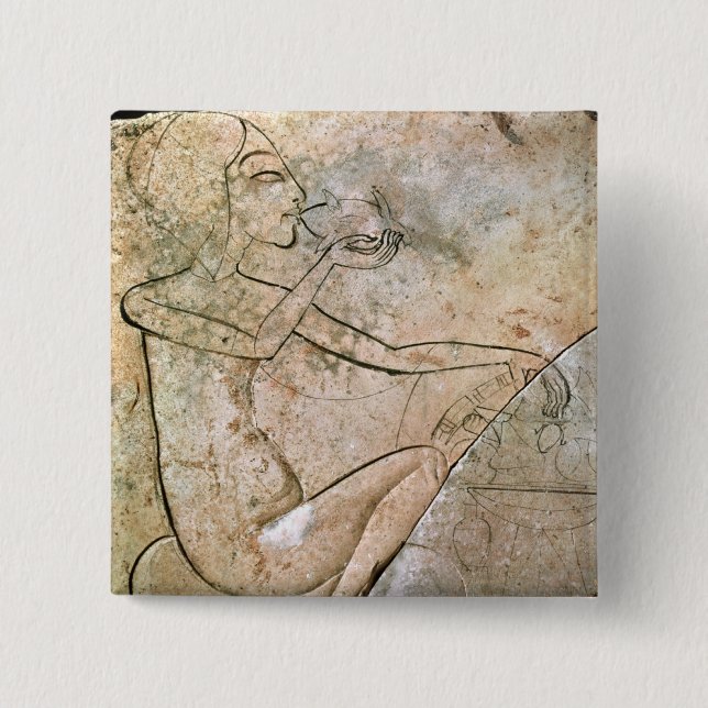 Chapa Cuadrada Alivio depicing de la consumición de la princesa (Anverso)