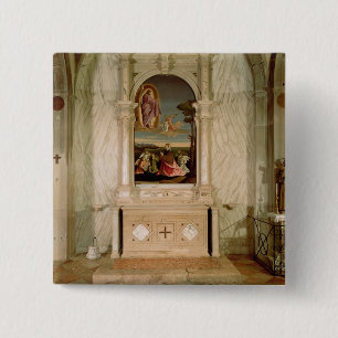 Chapa Cuadrada Altarpiece del St. Christina