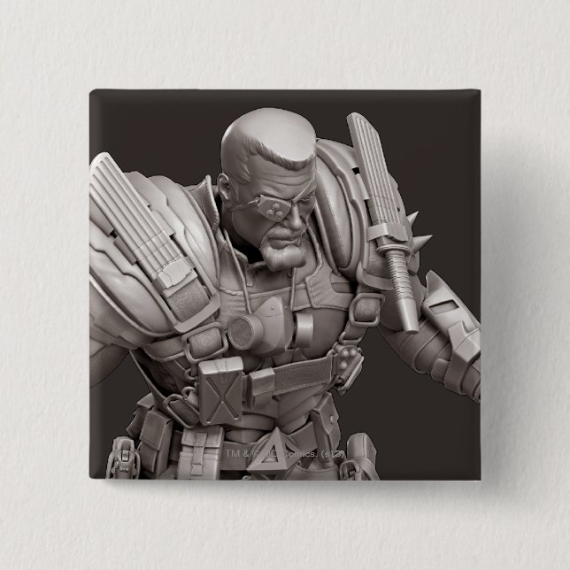 Chapa Cuadrada Alternativa de la muerte (Anverso)