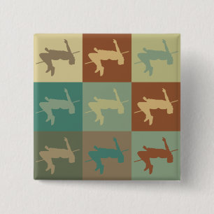 Chapa Cuadrada Alto arte pop de salto