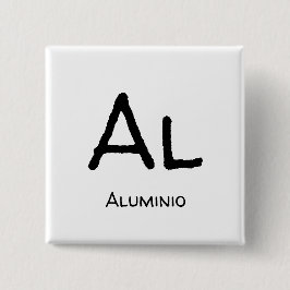Chapa Cuadrada Aluminio Al tabla de elementos