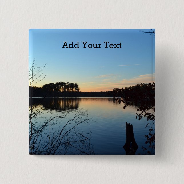 Chapa Cuadrada Amanecer 'casi desaparecido' por Shirley Taylor (Anverso)