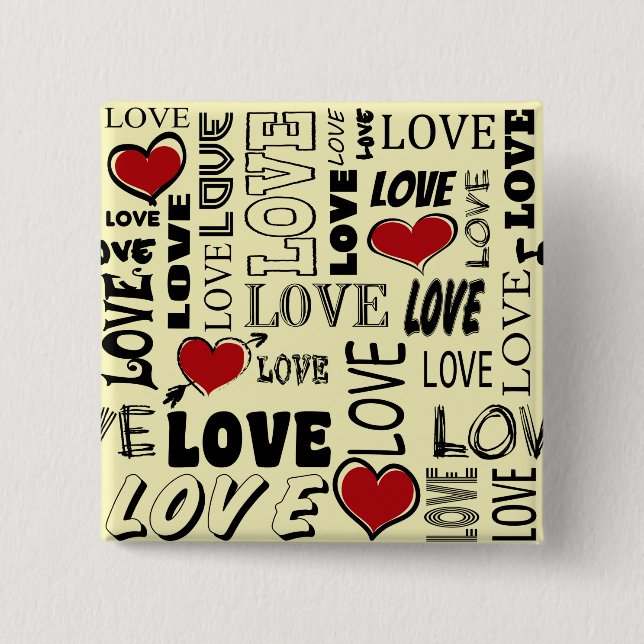 Chapa Cuadrada Amar (Anverso)