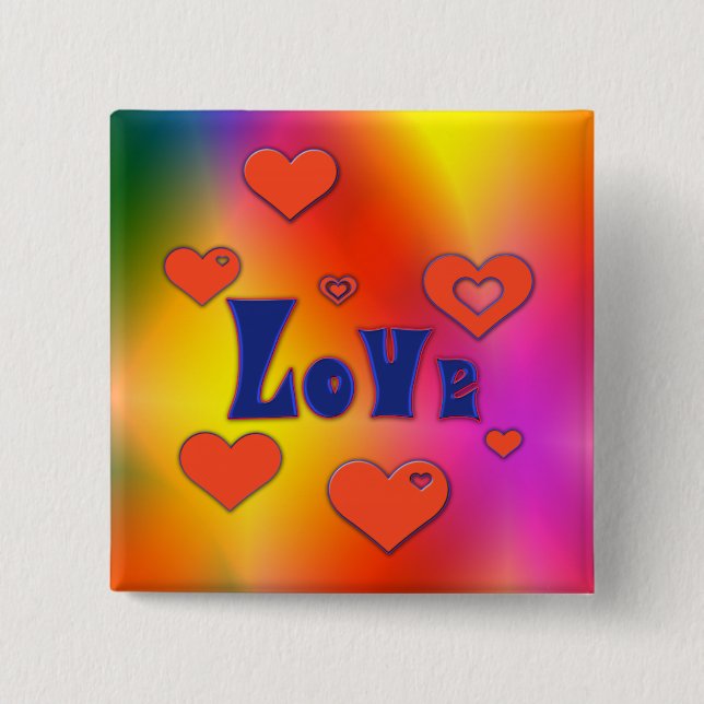 Chapa Cuadrada Amar (Anverso)