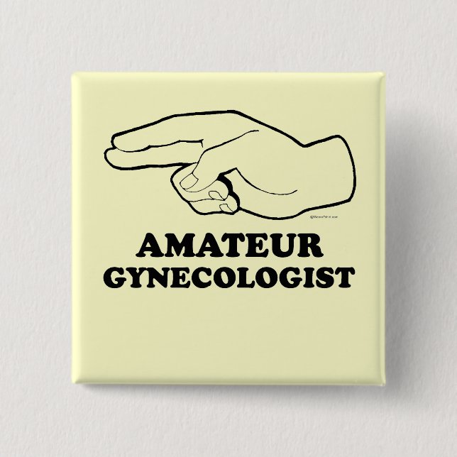 CHAPA CUADRADA AMATEUR GYNECOLOGISTA (Anverso)