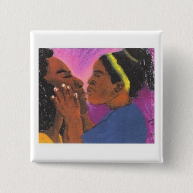 Chapa Cuadrada Ámele mamá (Anverso)