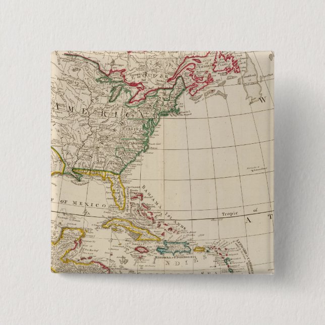 Chapa Cuadrada América del Norte (Anverso)