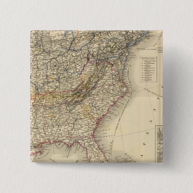 Chapa Cuadrada América del Norte 26 (Anverso)