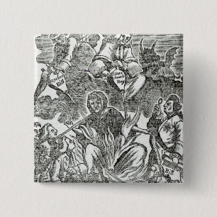 Chapa Cuadrada América en llamas