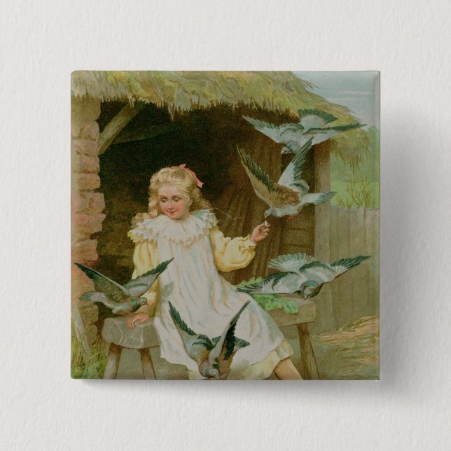 Chapa Cuadrada Amigos (Anverso)