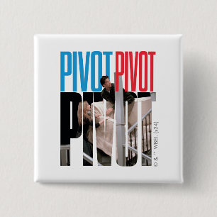 Chapa Cuadrada AMIGOS™   Cita PIVOT PIVOT