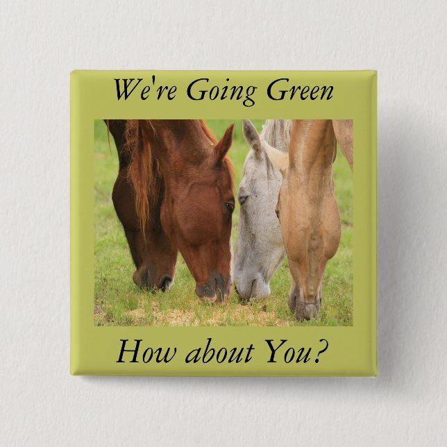 Chapa Cuadrada Amigos del caballo (Anverso)