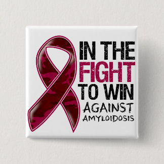 Chapa Cuadrada Amiloidosis - Lucha Para Ganar