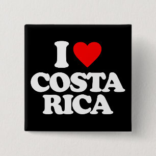 CHAPA CUADRADA AMO A COSTA RICA