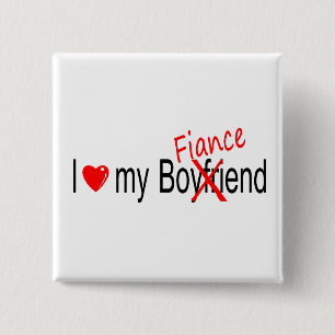 Chapa Cuadrada Amo A Mi Fianza