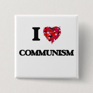 Chapa Cuadrada Amo comunismo