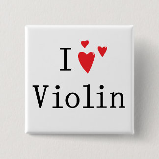 Chapa Cuadrada Amo el violín