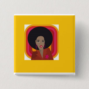 Chapa Cuadrada Amo estilo natural de la diva