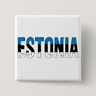 Chapa Cuadrada Amo Estonia