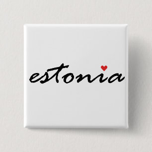 Chapa Cuadrada Amo Estonia