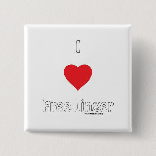 Chapa Cuadrada Amo Jinger libre