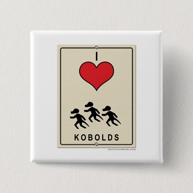 Chapa Cuadrada Amo Kobolds (Anverso)