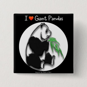 CHAPA CUADRADA AMO PANDAS GIGANTES