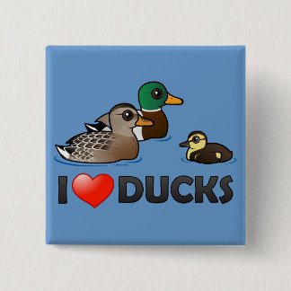 Chapa Cuadrada Amo patos