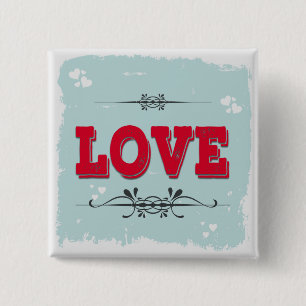 Chapa Cuadrada Amor