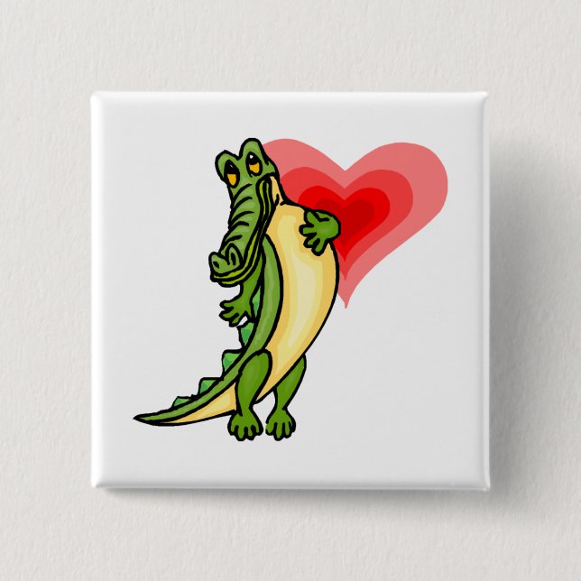 Chapa Cuadrada Amor de Gater (Anverso)