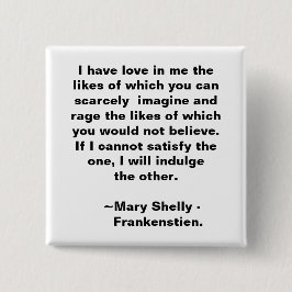 Chapa Cuadrada Amor y rabia