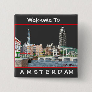 CHAPA CUADRADA AMSTERDAM, LOS PAÍSES BAJOS