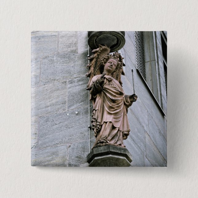 Chapa Cuadrada Ángel (Anverso)