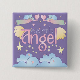 Chapa Cuadrada Ángel de la Tierra