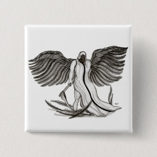 Chapa Cuadrada Angel Uriel