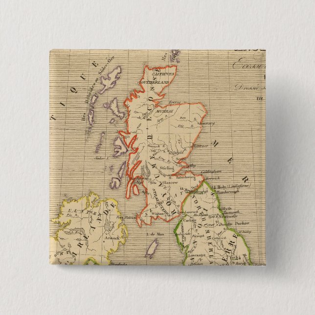 Chapa Cuadrada Angleterre, Ecosse & Irlande en 900 (Anverso)