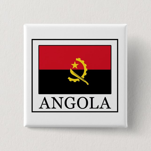 Chapa Cuadrada Angola (Anverso)