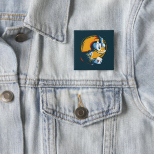 Chapa Cuadrada Angry Duck