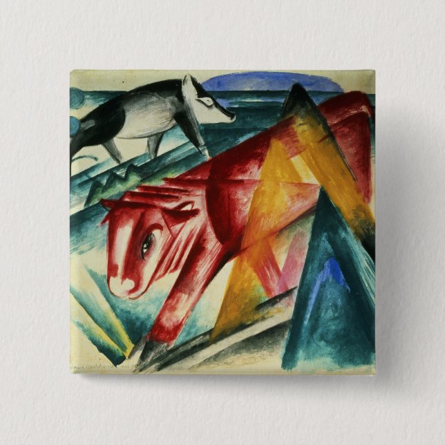 Chapa Cuadrada Animals, 1913 (Anverso)