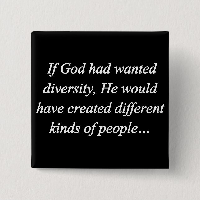 Chapa Cuadrada Anime el revés de la diversidad (sq) (Anverso)